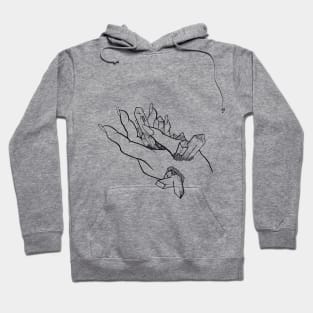 Crystal Infected Hand Hoodie